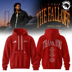 J. Cole The Fall-Off World Tour 2026 Hoodie - NovusOris Best Merch