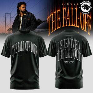 J Cole The Fall Off World Tour 2026 T Shirt 5