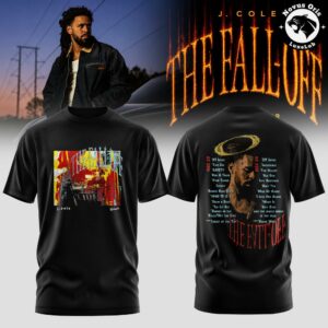 J Cole The Fall Off World Tour 2026 T Shirt 7