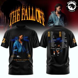 J Cole The Fall Off World Tour 2026 T Shirt 9