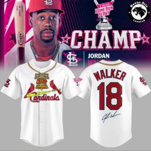 Jordan Walker First Cardinals Home Run Derby Champion 2026 Baseball Jersey