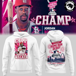 Jordan Walker First Cardinals Home Run Derby Champion 2026 Hoodie