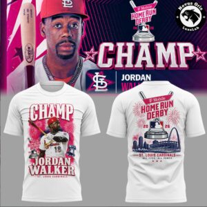Jordan Walker First Cardinals Home Run Derby Champion 2026 T-Shirt