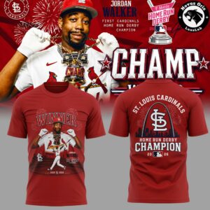 Jordan Walker First Cardinals Home Run Derby Champion 2026 T Shirt 2