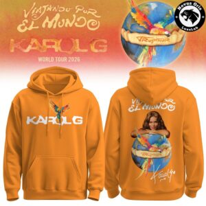 Karol G Viajando Por El Mundo Tropitour 2026 Hoodie 5