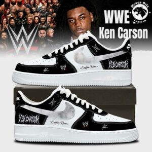 Ken Carson x WWE SummerSlam 2026 Custom Signed Air Force 1 2
