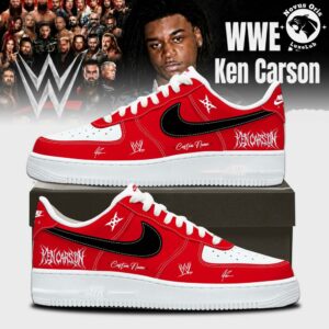 Ken Carson x WWE SummerSlam 2026 Custom Signed Air Force 1 5