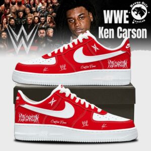 Ken Carson x WWE SummerSlam 2026 Custom Signed Air Force 1 6