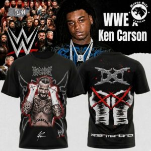 Ken Carson x WWE SummerSlam 2026 Signed T Shirt 4