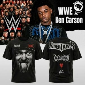 Ken Carson x WWE SummerSlam 2026 Signed T Shirt 8