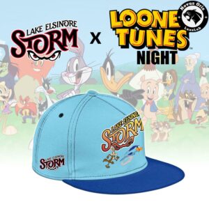 Lake Elsinore Storm Looney Tunes Custom Name Baseball Jersey 3