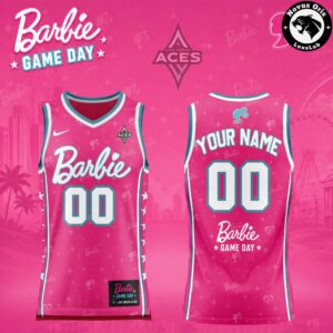 Minnesota Lynx Barbie Game Day 2026 Basketball Jersey - NovusOris