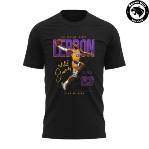 LeBron James Los Angeles Lakers Thank You T Shirt 2