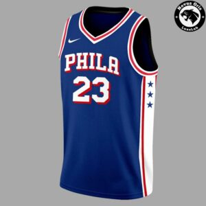 LeBron James Philadelphia 76ers Basketball Jersey 2