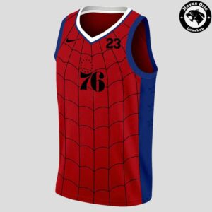 LeBron James x Spider Man Brand New Day 2026 Basketball Jersey 2