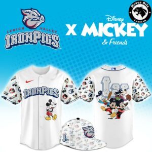 Lehigh Valley IronPigs x Disney Mickey Friends Baseball Jersey