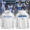 Los Angeles Rams Legacy Collection Fearsome White Sweatshirt Los Angeles Rams Legacy Collection Fearsome White Sweatshirt