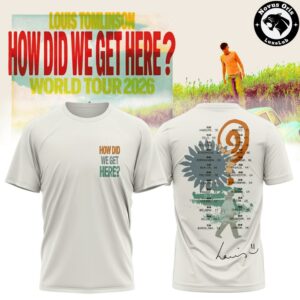 Louis Tomlinson How Did We Get Here Tour 2026 T-Shirt
