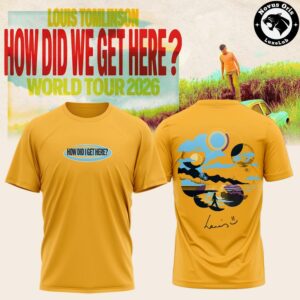 Louis Tomlinson How Did We Get Here Tour 2026 T Shirt 10