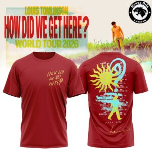 Louis Tomlinson How Did We Get Here Tour 2026 T Shirt 2