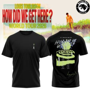 Louis Tomlinson How Did We Get Here Tour 2026 T Shirt 3