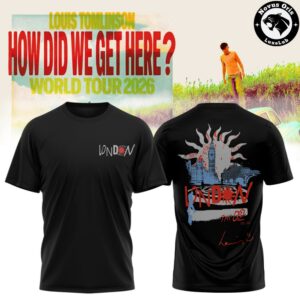 Louis Tomlinson How Did We Get Here Tour 2026 T Shirt 4