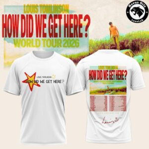 Louis Tomlinson How Did We Get Here Tour 2026 T Shirt 5