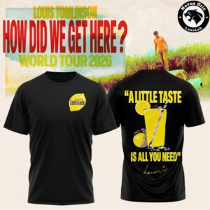 Louis Tomlinson How Did We Get Here Tour 2026 T Shirt 6