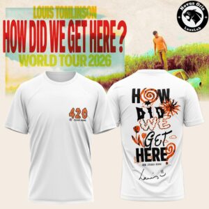 Louis Tomlinson How Did We Get Here Tour 2026 T Shirt 8