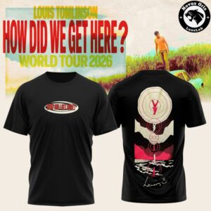 Louis Tomlinson How Did We Get Here Tour 2026 T Shirt 9