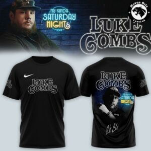 Luke Combs My Kinda Saturday Night Tour 2026 T-Shirt