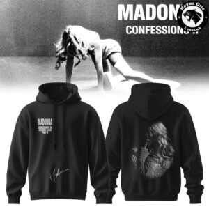 Madonna Confessions II Album Hoodie Purple Aesthetic Pop Music Fan Pullover 3