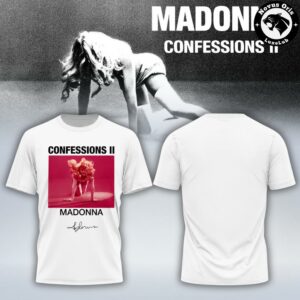 Madonna Confessions II Album T Shirt Iconic Pink Cover Art Fan Merch 2