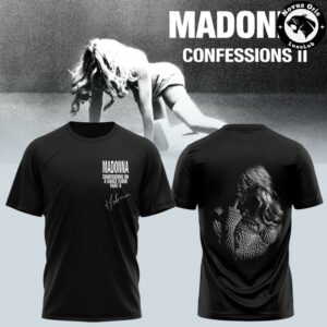 Madonna Confessions II Album T Shirt Iconic Pink Cover Art Fan Merch 3