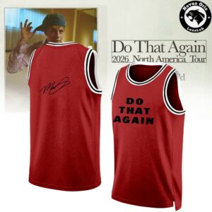 Malcolm Todd Do That Again Tour 2026 Basketball Jersey