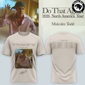 Malcolm Todd Do That Again Tour 2026 T Shirt 3