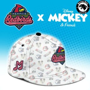 Memphis Redbirds x Disney Mickey Friends Baseball Jersey 3
