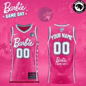 Minnesota Lynx Barbie Game Day 2026 Basketball Jersey