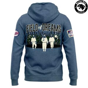 Minnesota Twins 2026 MLB at Field of Dreams Game Hoodie 3