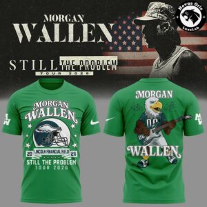 Morgan Wallen x Philadelphia Eagles Still The Problem Tour 2026 T