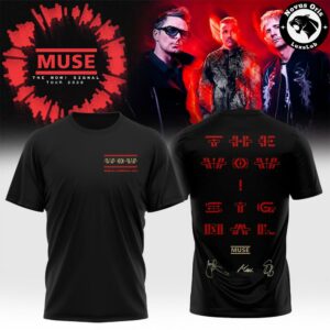 Muse The Wow Signal Tour 2026 Limited Edition T Shirt 2
