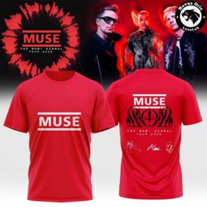 Muse The Wow Signal Tour 2026 Limited Edition T Shirt 4