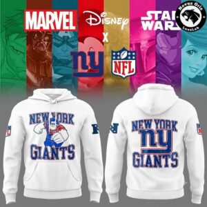 New York Giants x Disney Characters Merchandise Collection Hoodie
