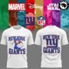 New York Giants x Disney Characters Merchandise Collection T-Shirt
