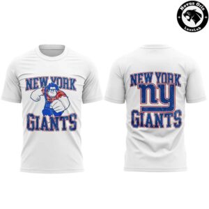 New York Giants x Disney Characters Merchandise Collection T Shirt 2