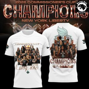 New York Liberty 2026 WNBA Champions T Shirt 1