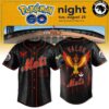 New York Mets x Pokemon GO Night Team Valor Baseball Jersey