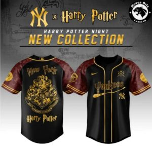 New York Yankees x Harry Potter 2026 Baseball Jersey 3