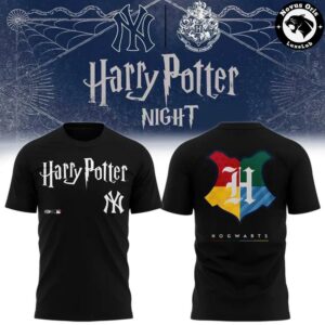 New York Yankees x Harry Potter Night 2026 T Shirt 2