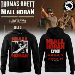 Niall Horan x Thomas Rhett Live Concert 2026 Tour Merchandise Hoodie